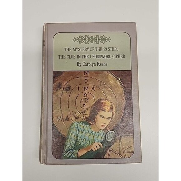 1966 Nancy Drew Double Mystery: 99 Steps & The Clue in the Crossword Cipher - Picture 1 of 10